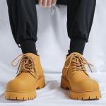 Мужские ботинки Cahhrrn X Martin Boot Men Beige Xiwencha - фото 17