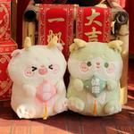 Мягкая плюшевая игрушка милый дракон 40 см MLING - фото 6