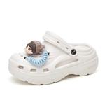 JOSINY Белые женские клоги, цвет White - фото 3