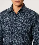 Рубашка h-joe-kent-c1-214 Regular fit Boss, синий - фото 4