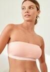 Регулируемый бюстгальтер без бретелек COTTON RICH BANDEAU BRAS 3 PACK Next, черный - фото