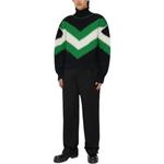 Свитер мужской черный Bottega Veneta, черный - фото 2