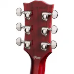 Электрогитара Gibson Custom Les Paul Custom Bats in Flight - Темно-красный градиент - фото 6