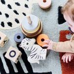 Прорезыватель Petit Monkey Zebra Zippy с погремушкой - фото 3