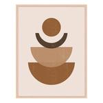 Картина Any Image Abstract Geometric Beige - фото