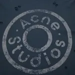 Футболка FW25 Unisex Acne Studios, темно-синий - фото 6