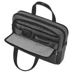 Samsonite Нейлоновый портфель мужской темно-серый - фото 5