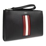 Кожаная клатч-сумка BALLY с панельными деталями - фото 2