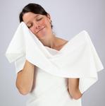 Полотенца набор  Zollner, белый - фото 4