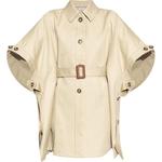 Макс Мара Агапе Пончо-куртка MaxMara, Бежевый - фото 2