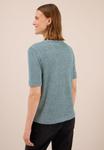 Футболка Cecil Basic T-shirt, Grün/Mottled Green - фото 3