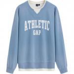 Свитшот Unisex Crew Neck Moderate GAP, синий - фото
