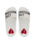 Шлепанцы LOVE MOSCHINO, белый - фото 5