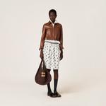 Блузон из наппы plongé MIU MIU, палисандр - фото 2