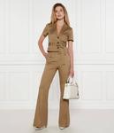 Брюки Flare fit Liu Jo, желтый - фото 2