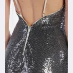 Изящное платье Guess, серебряный - фото 4