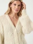 Кардиган YAS YASZUMA WOOL BLEND KNIT CARDIGAN , Birch/Off-White - фото 5