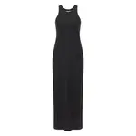 Платье Lee Rib sleeveless long, черный - фото 3