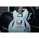 Электрогитара Epiphone Dave Grohl DG-335 с полым корпусом, Pelham Blue - фото 11