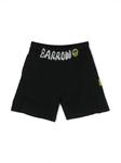 Barrow шорты с эффектом потертости и логотипом, черный - фото