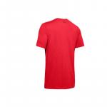 Мужская рубашка Under Armour, цвет rot/schwarz/schwarz - фото 2