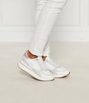 Кроссовки женские Twin-Set кожаные на толстой подошве, белый - фото 2