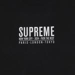 Футболка Supreme Paris Tee, черный - фото 2