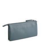 Кожаный клатч Essential Trio от Outlet Vera Bradley, Dark Slate - фото 2