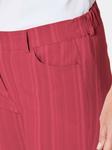 Брюки GOLDNER Struktur Bermuda, красный - фото 4