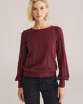 Свитер WE Fashion, Wine Red - фото 2
