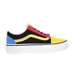 Кроссовки Old Skool Platform Vans, мультиколор - фото