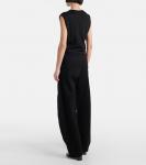 Топ из смесовой шерсти Lemaire, черный - фото 3