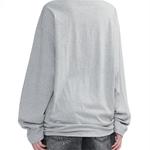 Long sleeve Sweatshirt WE11DONE, серый - фото 4
