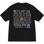 Футболка унисекс Stussy, черный - фото 3