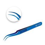 Пинцет для ресниц Blue Plasma - 2 Looksus Lashes - фото