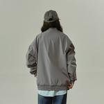 Куртка унисекс TITH, серый + случайная футболка - фото 5