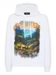 Худи с графичным принтом DSQUARED2, белый - фото