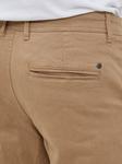 Брюки-Чиносы сджим Solid, бежевый - фото 4