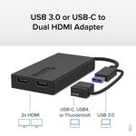 Plugable USB Type-C & Type-A to HDMI Adapter UGA-HDMI-2S - фото 2
