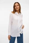 Блузка-Рубашка из льняной смеси Vero Moda, белый - фото 4