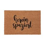 Коврик Relaxdays, 60x40 см, светло-коричневый - фото