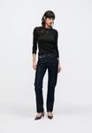 Топ Calvin Klein Jeans LABEL CREW, Black - фото 2