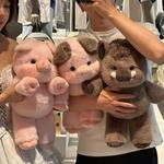 Милые плюшевые куклы бегущие мини-пиги 45см высота Tak Bebe - фото 9