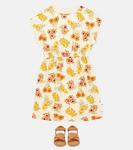 Платье Giotto из хлопка с принтом The New Society, разноцветный - фото 2