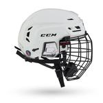 Хоккейный шлем Ccm, белый - фото