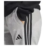 Джоггеры adidas Essentials 3 Stripes French Terry Cuffed, серый - фото 5