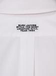 Marc Jacobs рубашка с вышитым логотипом, белый - фото 6