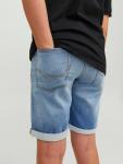 Джинсовые шорты JJIRICK JJIORIGINAL Jack & Jones Junior, цвет blue denim - фото 7