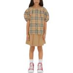 Рубашка детская Burberry, бежевый - фото 2