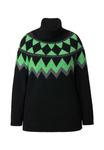 Джемпер Ulla Popken Jumper, Apple Green/Green - фото 6